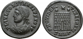 CONSTANTIUS II (Caesar, 324-337). Follis. Heraclea
