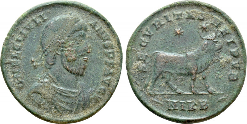 JULIAN II APOSTATA (360-363). Ae. Nicomedia. 

Obv: D N FL CL IVLIANVS P F AVG...