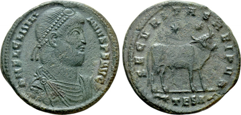 JULIAN II APOSTATA (360-363). Ae. Thessalonica. 

Obv: D N FL CL IVLIANVS P F ...