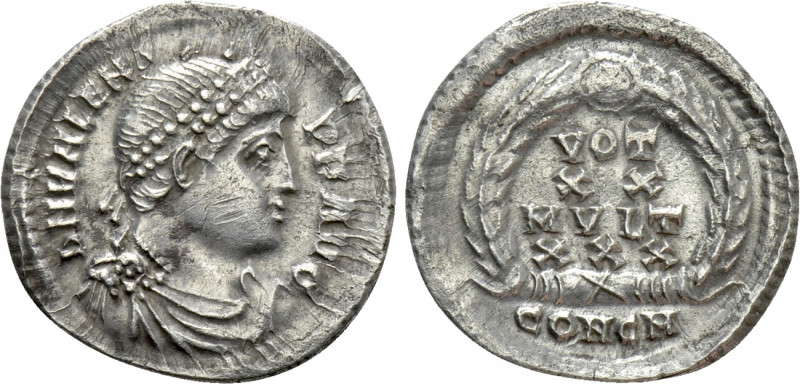 VALENS (364-378). Siliqua. Constantinople. 

Obv: D N VALENS P F AVG. 
Diadem...