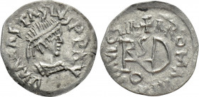 GEPIDS. Theodoric (489-526). 1/4 Siliqua. Sirmium. In the name of Byzantine emperor Anastasius I