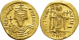 PHOCAS (602-610). GOLD Solidus. Constantinople