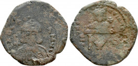 LEO III THE ISAURIAN with CONSTANTINE V (717-741). Follis. Constantinople