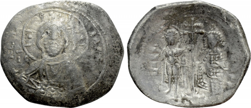 ALEXIUS I COMNENUS (1081-1118). AR Histamenon Nomisma. Thessalonica. 

Obv: + ...