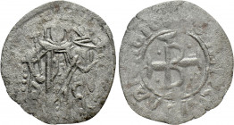 ANDRONICUS II PALAEOLOGUS (1282-1328). BI Tornese or 1/8 Basilikon. Constantinople