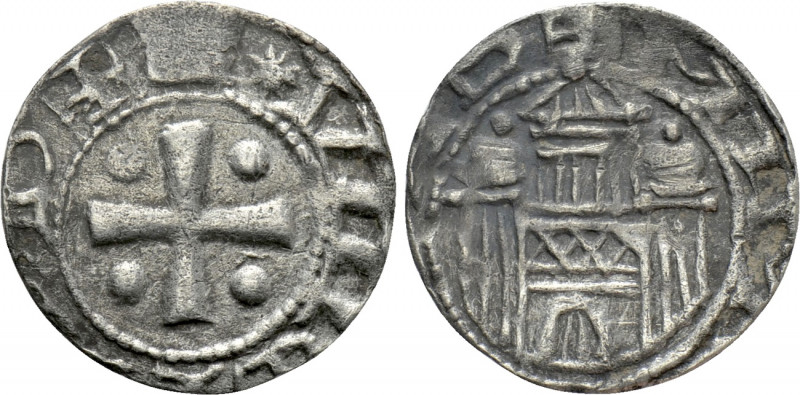 GERMANY. Münster (Bishopric). Anonymous (1075-1097). Pfennig. 

Obv: Cross wit...