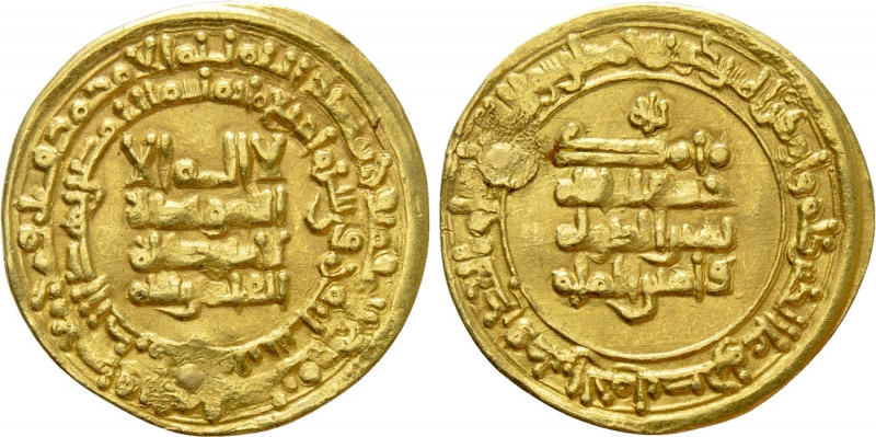 ISLAMIC. Buwayhid. Rukn al-dawla (AH 335-366 / AD 947-977). GOLD Dinar. 

Obv:...