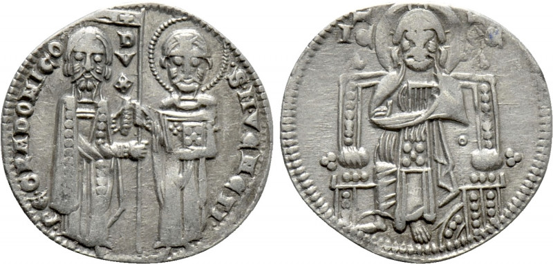 ITALY. Venice. Pietro Gradenigo (1289-1311). Grosso. 

Obv: PЄ GRADONICO DVX S...