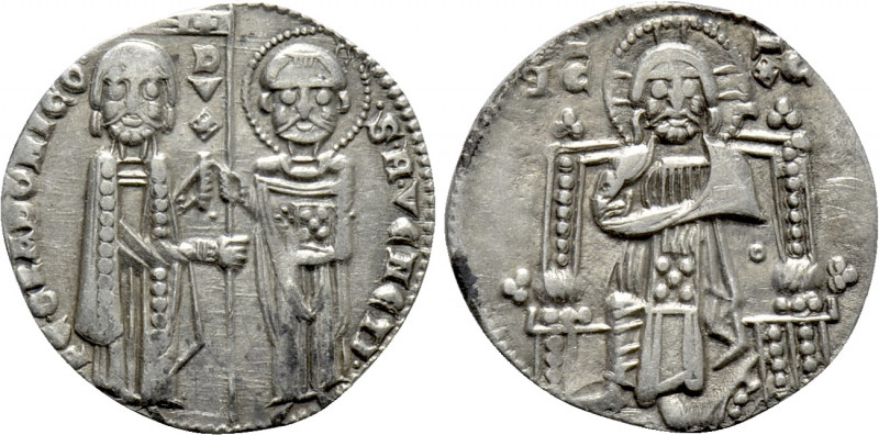 ITALY. Venice. Pietro Gradenigo (1289-1311). Grosso. 

Obv: PЄ GRADONICO DVX S...