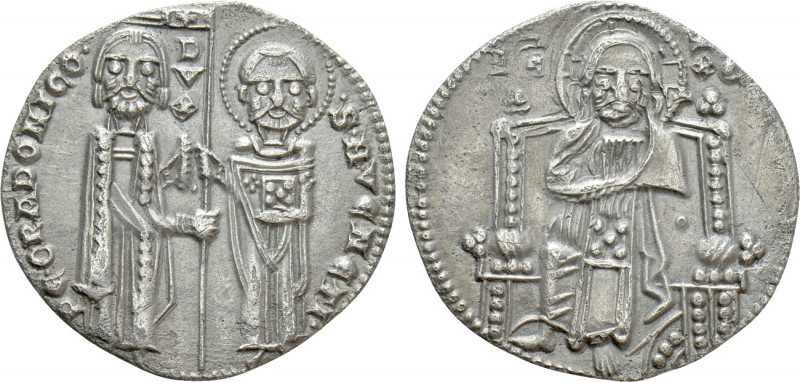 ITALY. Venice. Pietro Gradenigo (1289-1311). Grosso. 

Obv: PЄ GRADONICO DVX S...