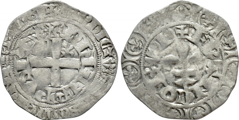FRANCE. Philip IV (1285-1314). Gros Tournois. 

Obv: BVDICTV / PHILIPPVS REX. ...