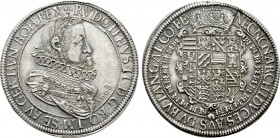 HOLY ROMAN EMPIRE. Rudolf II (Emperor, 1576-1612). Reichstaler (1608). Ensisheim