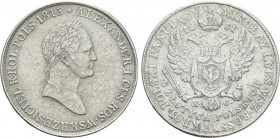 Poland. Congress (Russian Occupation). Nikolai I (1830-1834). 5 Złoty Polski (1831)