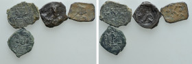 4 Byzantine Coins; Scarce Types