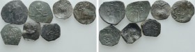 7 Byzantine and Medieval Bulgarian Coins