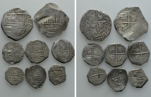 8 Cob Coins of Spain