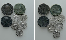 8 Roman Coins