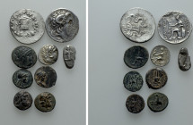 9 Greek Coins