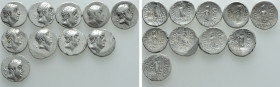 10 Hellenistic Drachms