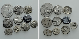 10 Greek Coins