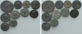 10 Late Roman Coins