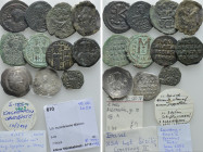 11 Byzantine Coins