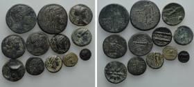 12 Greek Coins