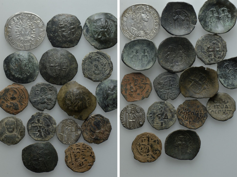 16 Coins of the Byzantine Empire, the Crusader States etc. 

Obv: .
Rev: .
...