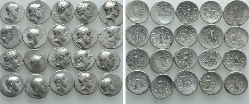 20 Hellenistic Drachms. 

Obv: .
Rev: .

. 

Condition: See picture.

W...