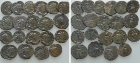 20 Antoniniani of the Gallic Empire; Tetricus etc