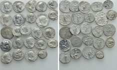 24 Greek and Roman Silver Coins