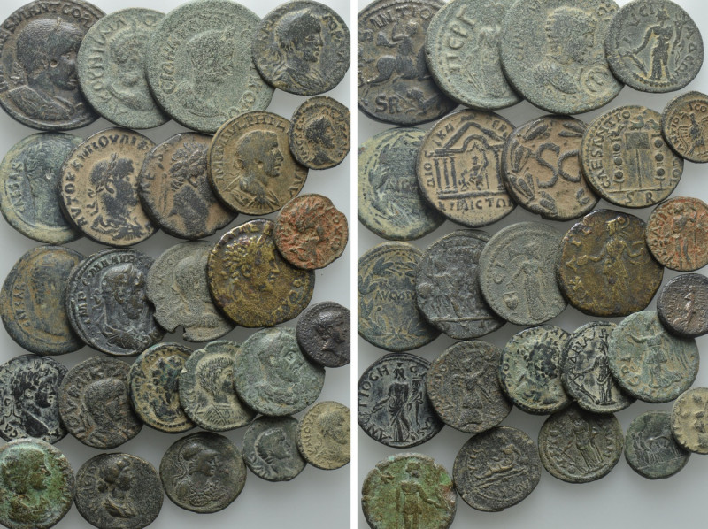 25 Roman Provincial Coins. 

Obv: .
Rev: .

. 

Condition: See picture.
...