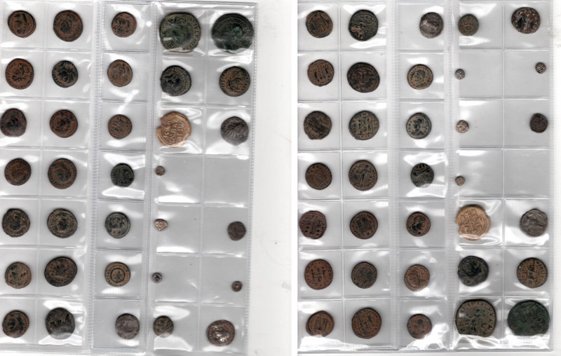 34 Ancient Coins. 

Obv: .
Rev: .

. 

Condition: See picture.

Weight:...