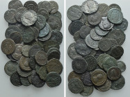 Circa 50 Roman Coins; Some Tooled