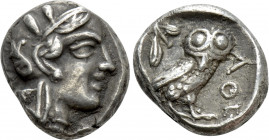 ATTICA. Athens. Drachm (Circa 454-404 BC)