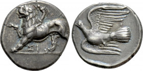 SIKYONIA. Sikyon. Hemidrachm (Circa 330-280 BC)