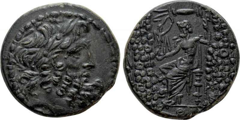 SELEUKIS & PIERIA. Antioch. Ae Tetrachalkon (1st century BC). Dated year 9 of th...