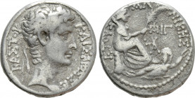 SELEUCIS & PIERIA. Antioch. Augustus (27 BC-14 AD). Tetradrachm. Dated Cos. XIII and Year 31 of the Actian Era (1 BC/AD 1)