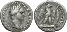 SELEUCIS & PIERIA. Antioch. Domitian (81-96). Tetradrachm. Dated RY 9 (89-90)
