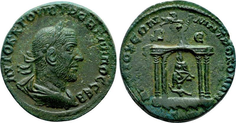 SELEUCIS & PIERIA. Antioch. Trebonianus Gallus (251-253). Ae 8 Assaria. 

Obv:...