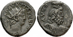 EGYPT. Alexandria. Nero (54-68). BI Tetradrachm. Dated RY 10 (AD 63/4)