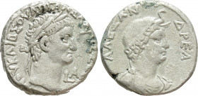 EGYPT. Alexandria. Galba (68-69). BI Tetradrachm. Dated RY 1 (AD 68)