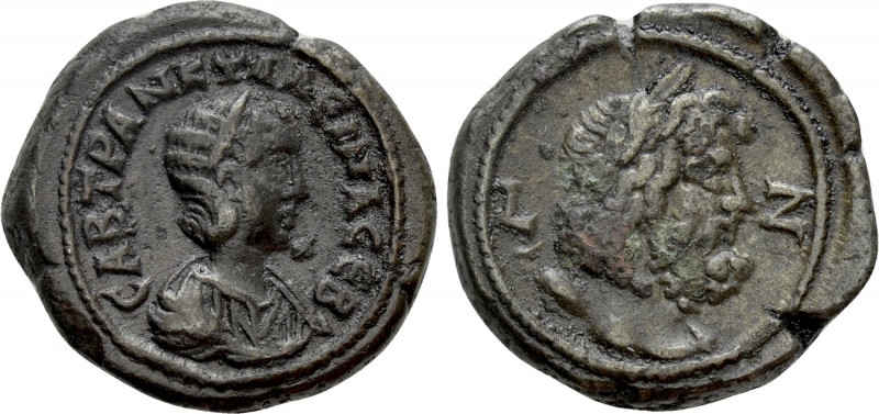 EGYPT. Alexandria. Tranquillina (Augusta, 241-244). BI Tetradrachm. Dated RY 7 o...