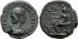EGYPT. Alexandria. Salonina (Augusta, 254-268). BI Tetradrachm. Dated RY 14 of Gallienus (AD 266/7)