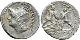 Q. THERMUS M. F. Denarius (103 BC). Rome