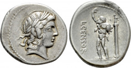 L. CENSORINUS. Denarius (82 BC). Rome