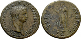 CLAUDIUS (41-54). Sestertius. Rome