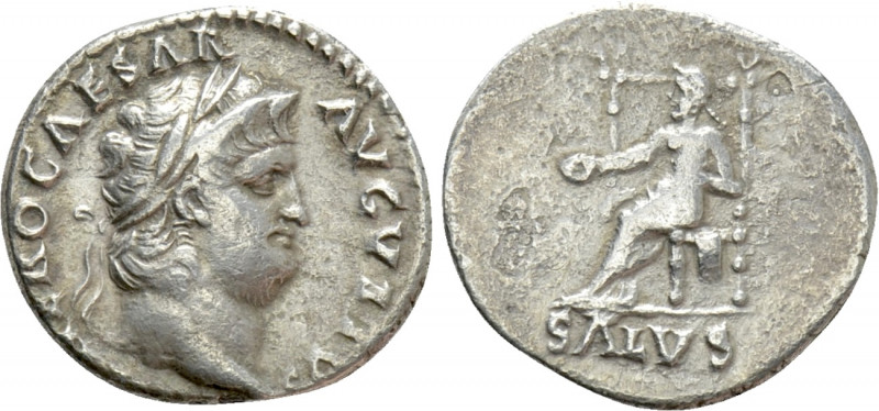 NERO (54-68). Denarius. Rome. 

Obv: NERO CAESAR AVGVSTVS. 
Laureate head rig...