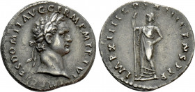 DOMITIAN (81-96). Denarius. Rome