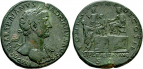 HADRIAN (117-138). Sestertius. Rome
